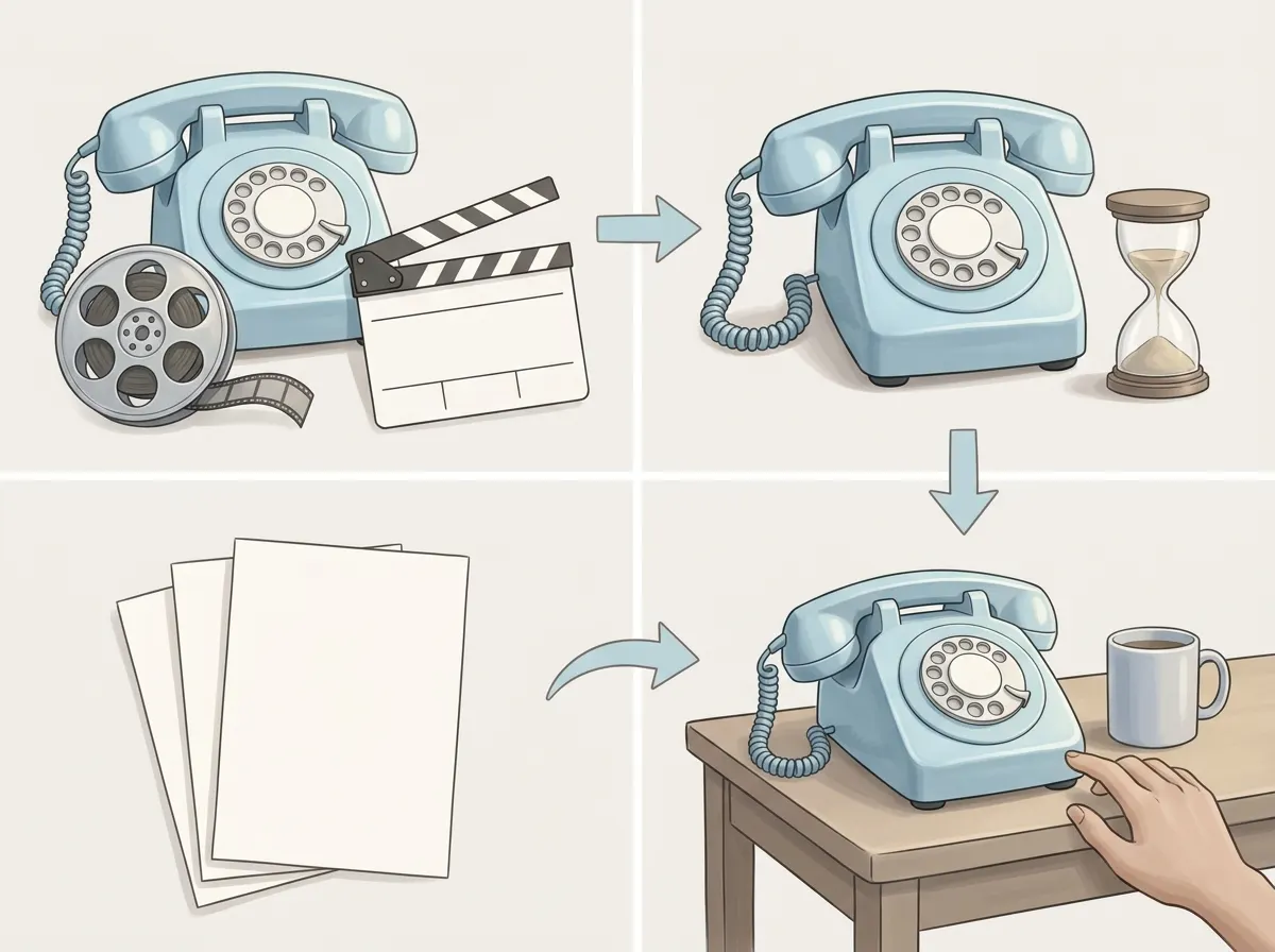 Diagram of how a campaign number is recycled: rented, lapsed, reassigned, then stuck on old lists